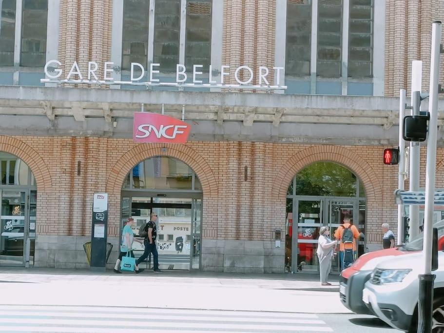 Spacieux T2 Cosy En Face De La Gare Avec Garage ! Belfort Dış mekan fotoğraf